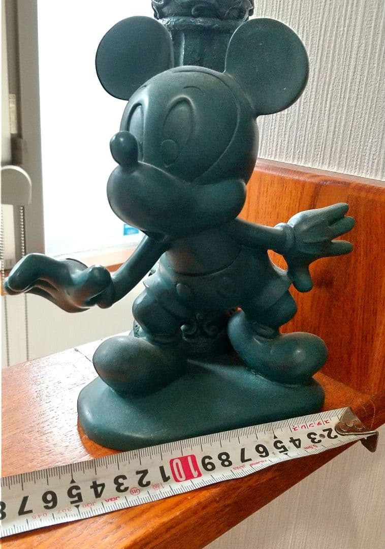 ミッキーマウス 置物 スタンドランプ ガーデニング