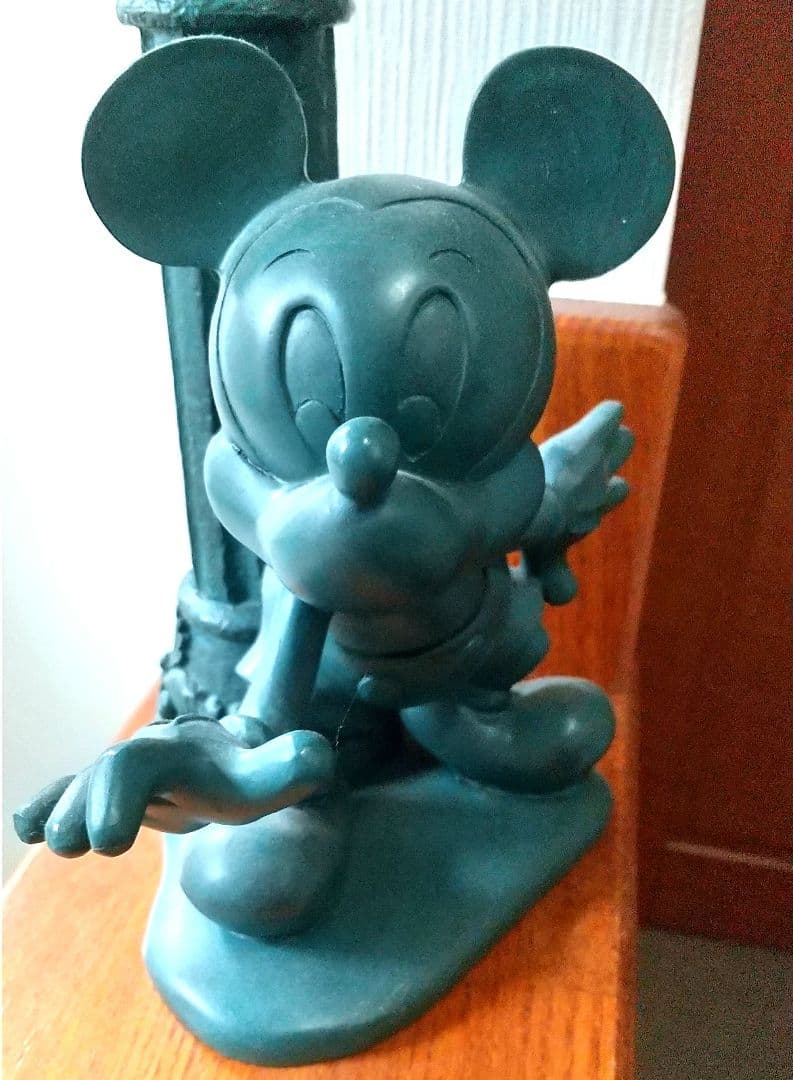 ミッキーマウス 置物 スタンドランプ ガーデニング