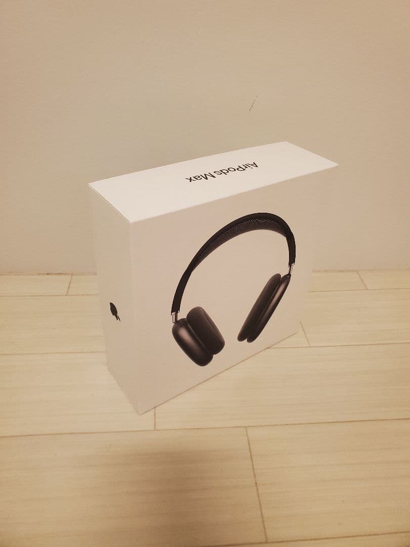 値下げ【Apple正規品・美品】Air Pods Max スペースグレー 箱付き