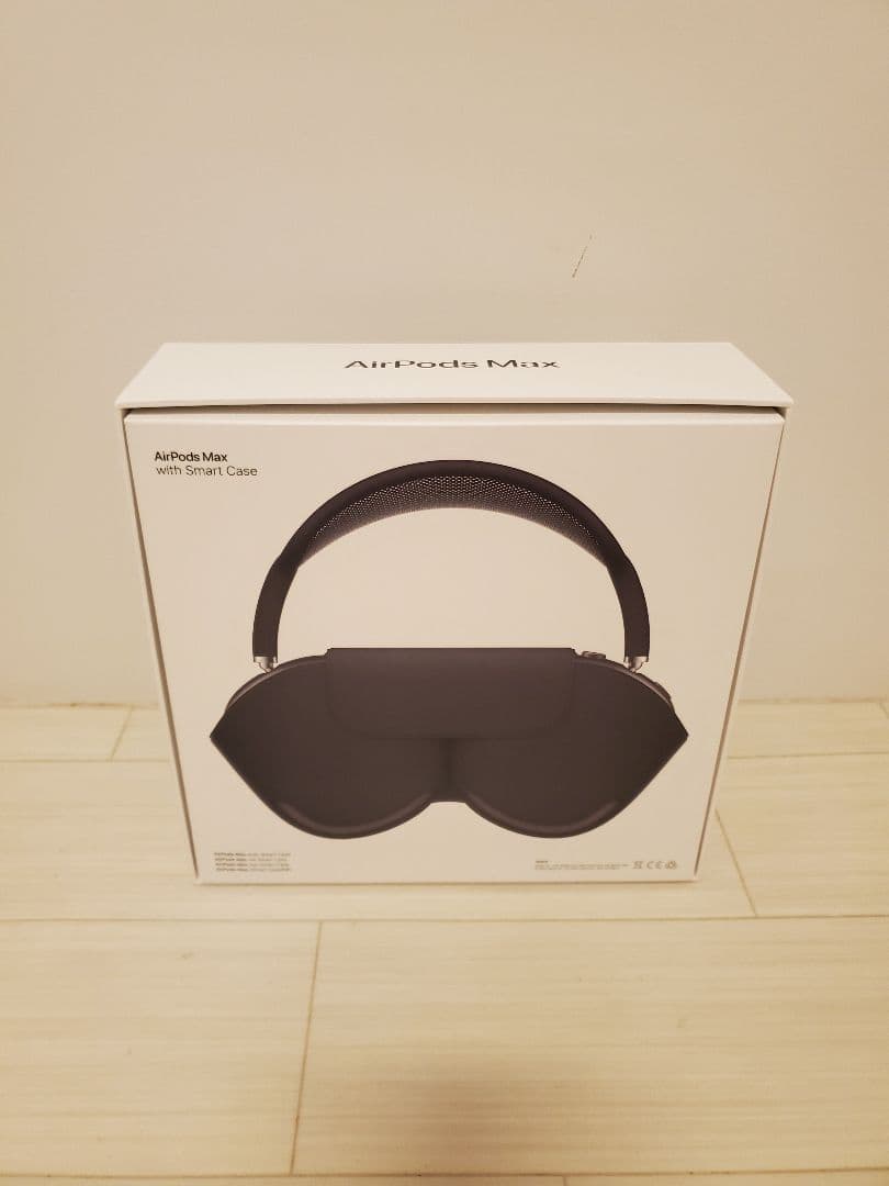 値下げ【Apple正規品・美品】Air Pods Max スペースグレー 箱付き