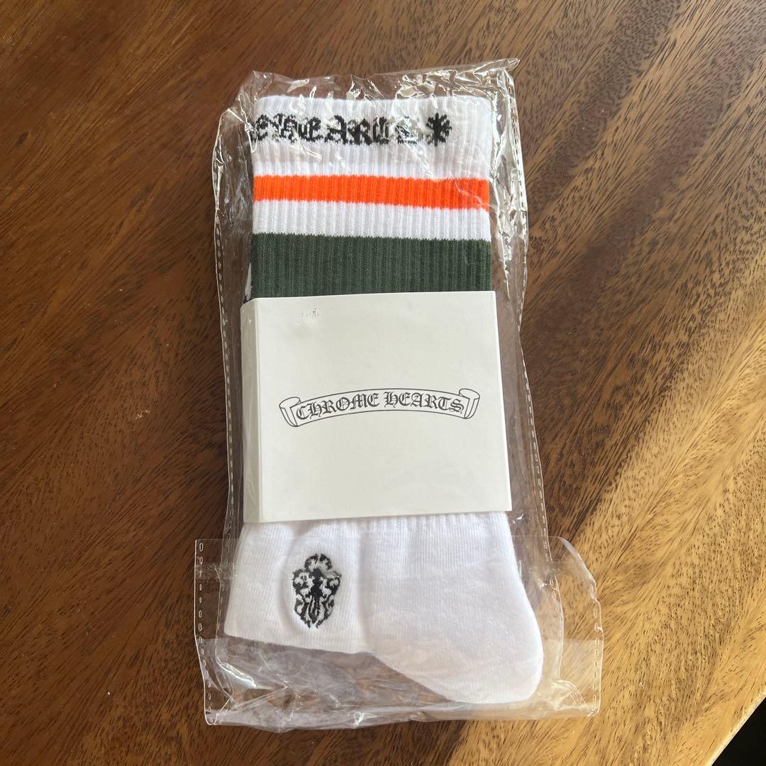 CHROME HEARTS ストライプソックス　靴下