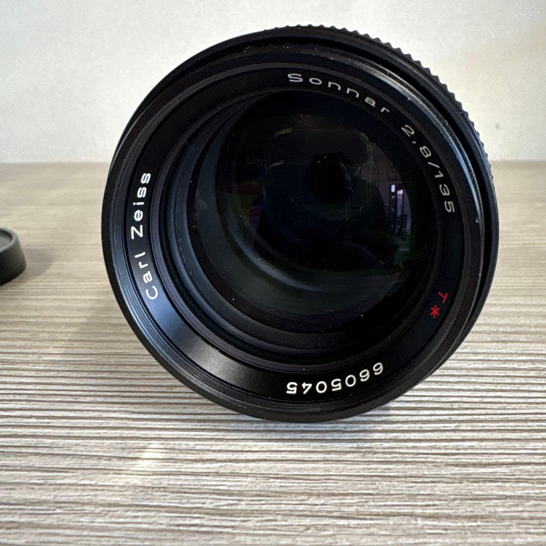Carl Zeiss Sonnar 135mm f2.8レンズ コンタックス