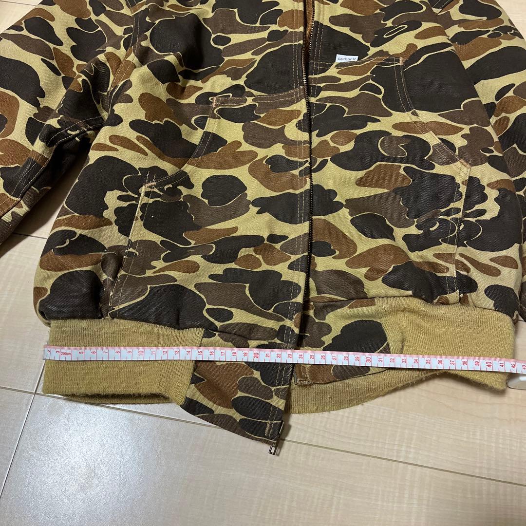 最終値下げ早い者勝ち価格超激レア当時物Carhartt カモフラージュジャケット