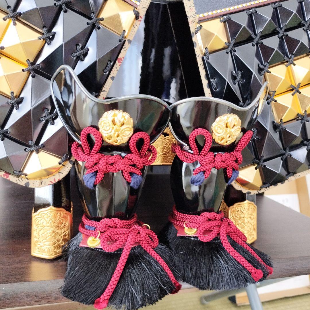 美品　平安　豊久作　伊予札胴丸鎧　武田信玄　鎧兜　飾り　大型　台座　収納箱