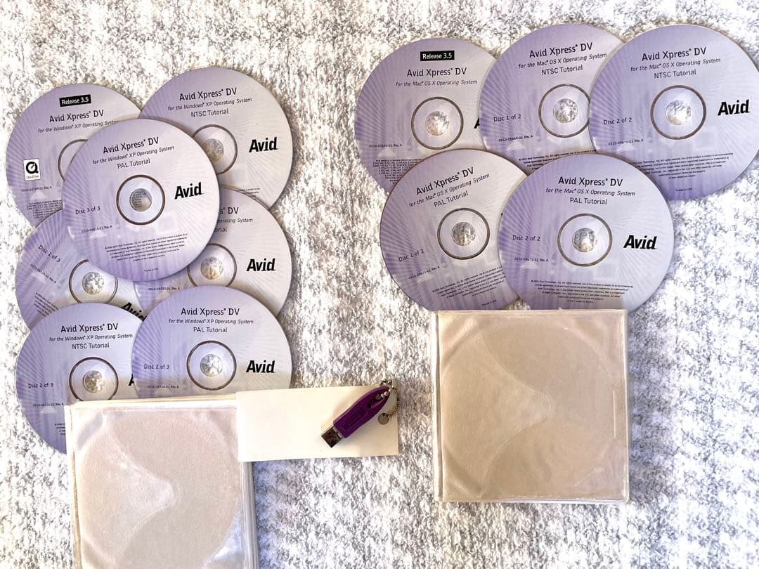 編集ソフトAVID XPRESS PROHD＆DVセット 両ドングル版 アビッド