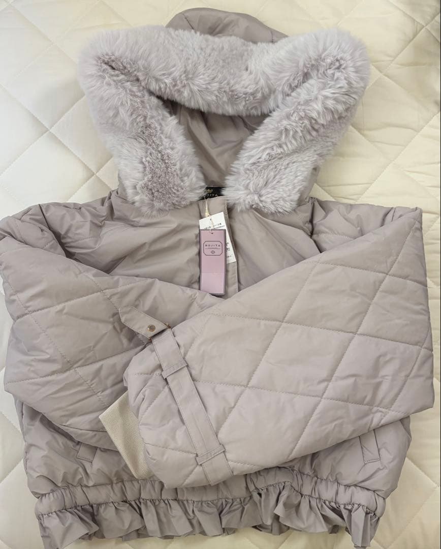 BIGリボン中綿ブルゾン