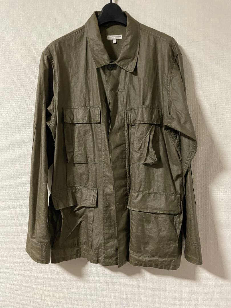 ENGINEERED GARMENTS ミリタリージャケット L オリーブ