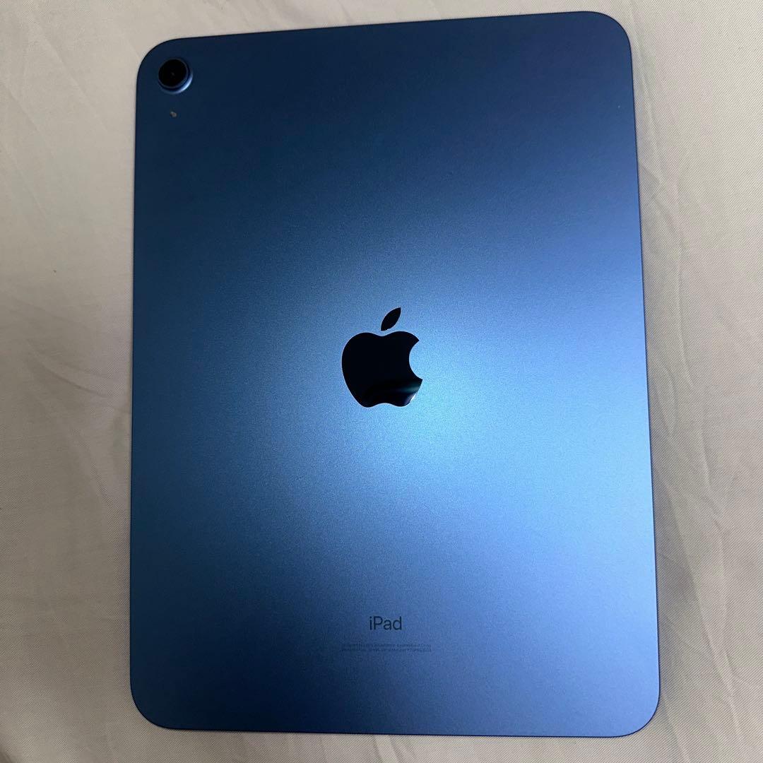 (本日のみ）Apple iPad第10世代本体 ブルー 充電器、ペン