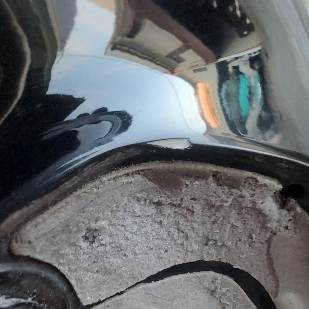 GE6 フィットMUGEN ピアノブラック リアスポイラー