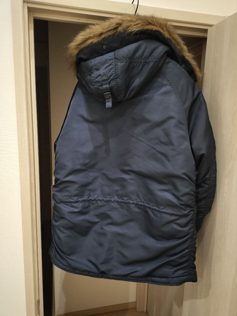 ALPHA N-3B ネイビー L ミリタリー ジャケット