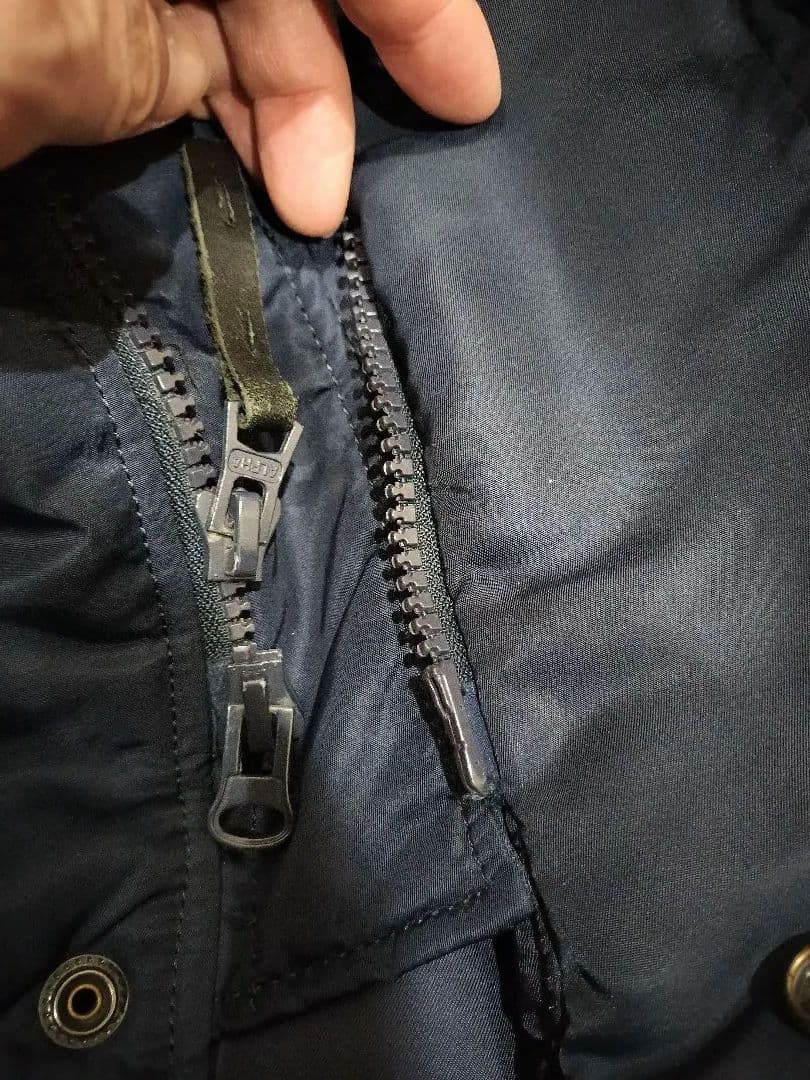 ALPHA N-3B ネイビー L ミリタリー ジャケット