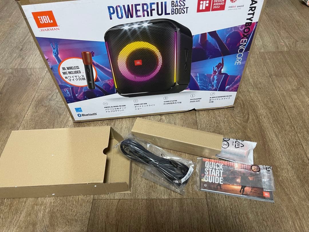 JBL PartyBox Encore ［マイク付きモデル］ワイヤレススピーカー