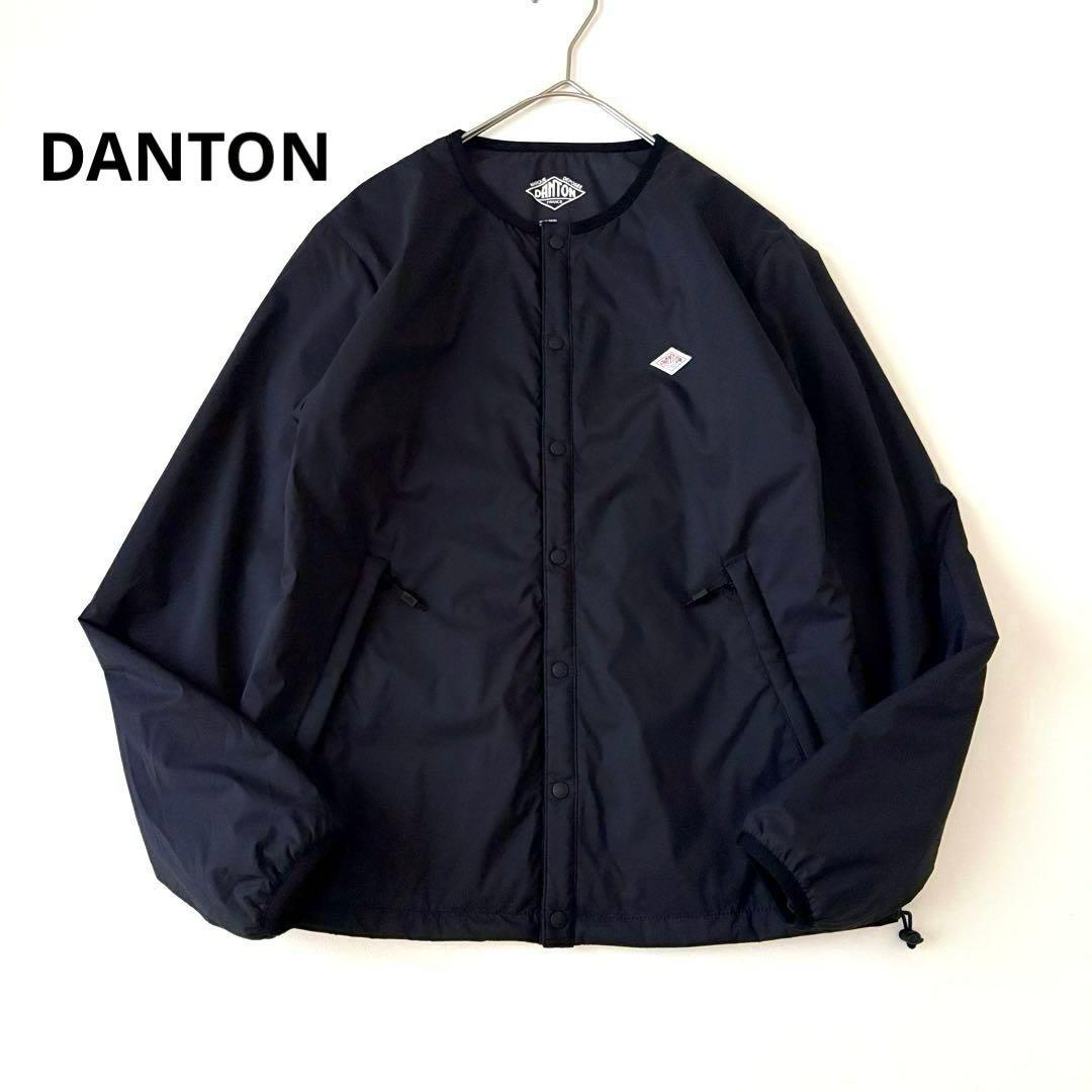 極美品✨DANTON インサレーション カラーレス ジャケット S ブラック