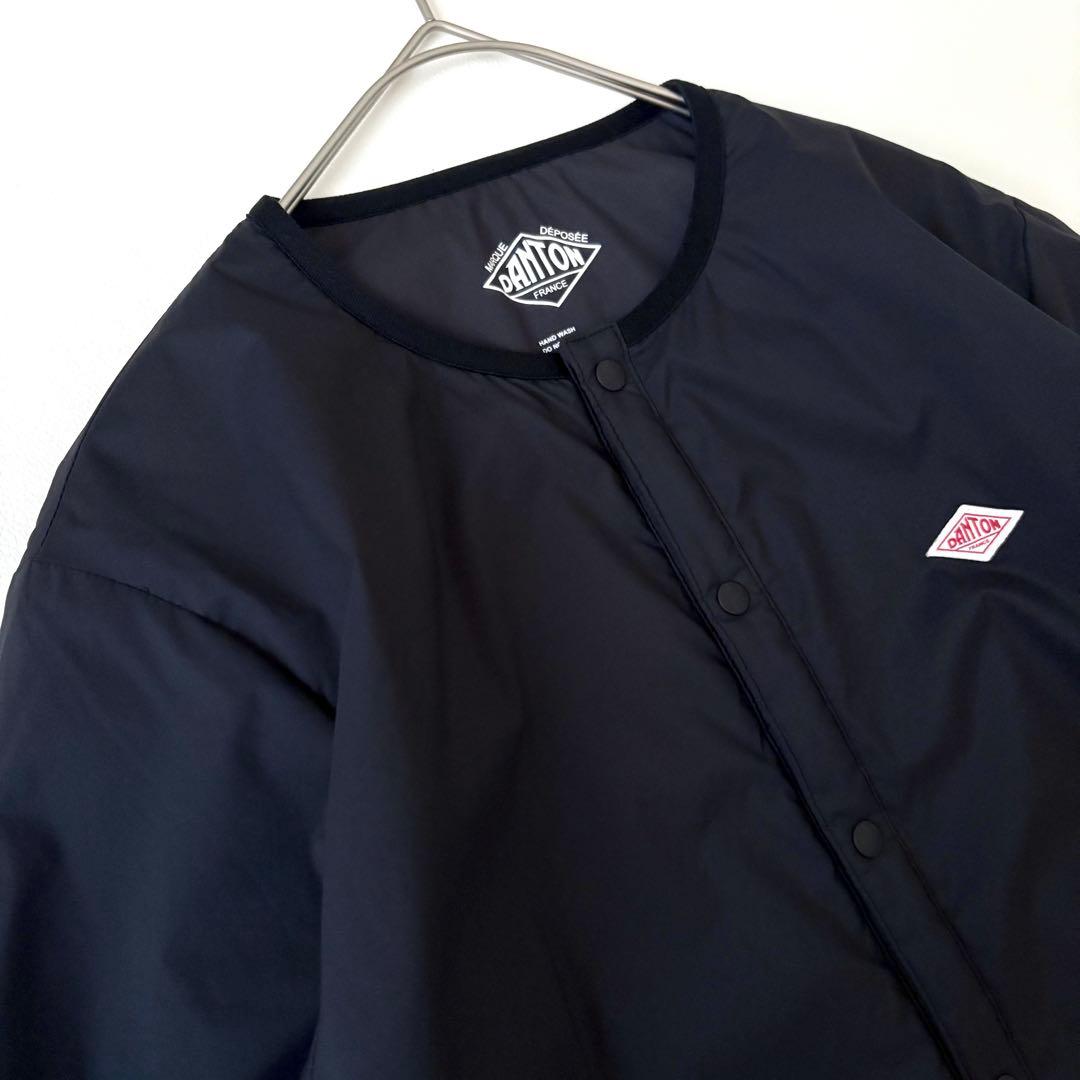 極美品✨DANTON インサレーション カラーレス ジャケット S ブラック