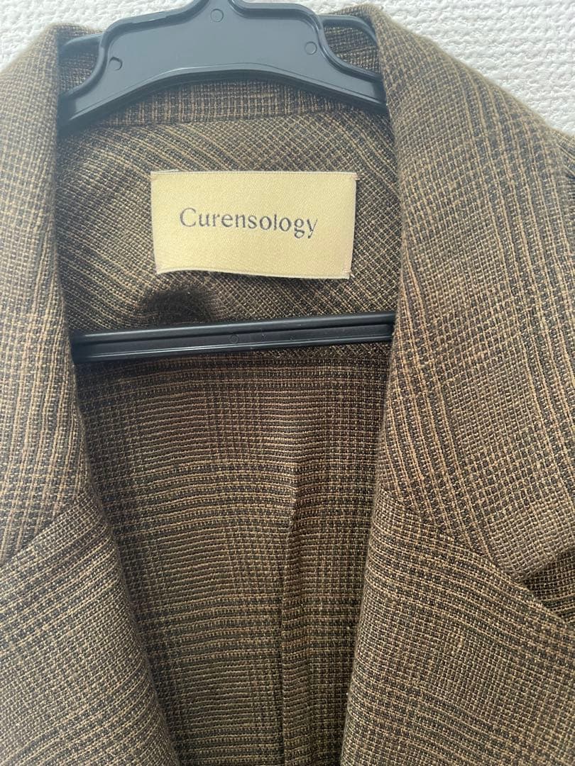 カレンソロジー グレンチェックカラミジャケット