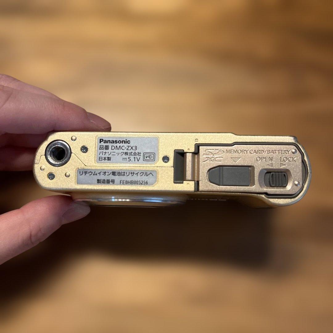 Panasonic LUMIX DMC-ZX3 コンデジ バッテリー2個とSD付