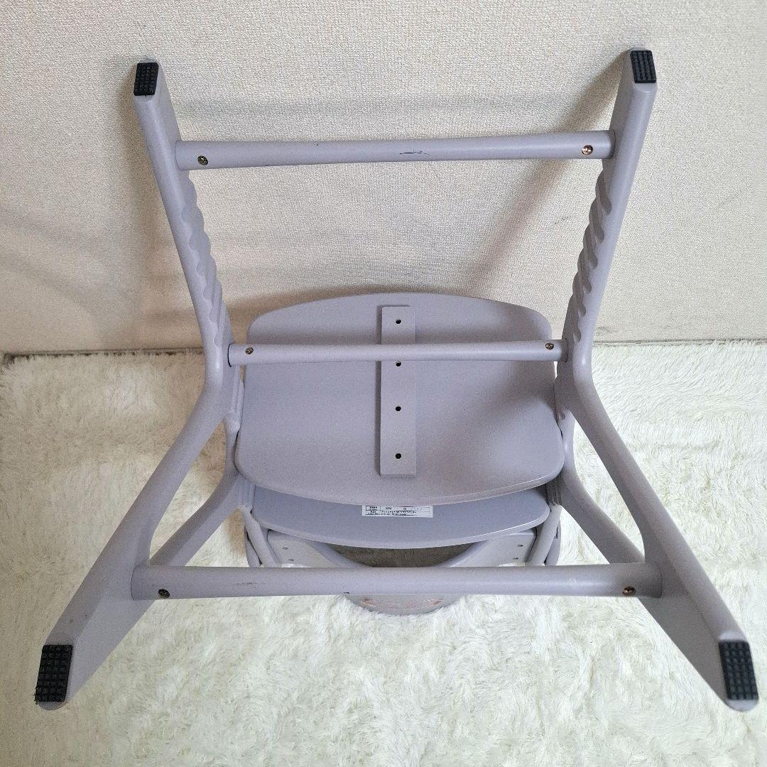 【美品】大和屋 アッフルチェア ハイチェ 椅子 ベビー テーブル ガード付き