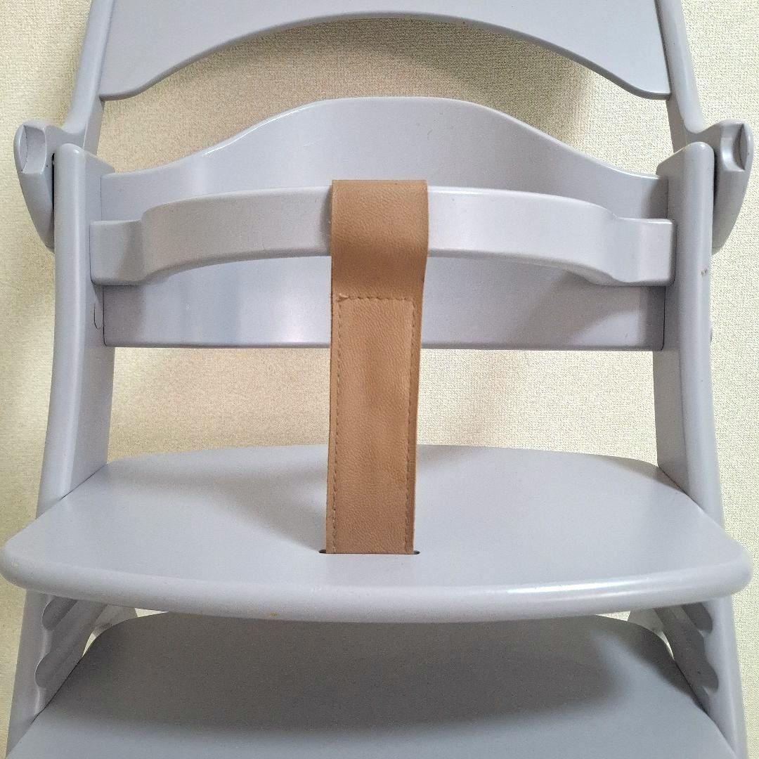 【美品】大和屋 アッフルチェア ハイチェ 椅子 ベビー テーブル ガード付き