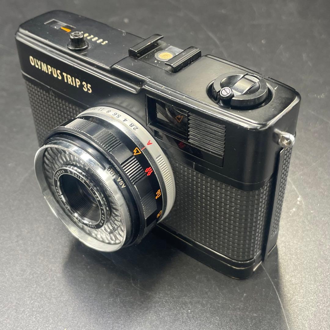 動作品　OLYMPUS TRIP35 ブラック