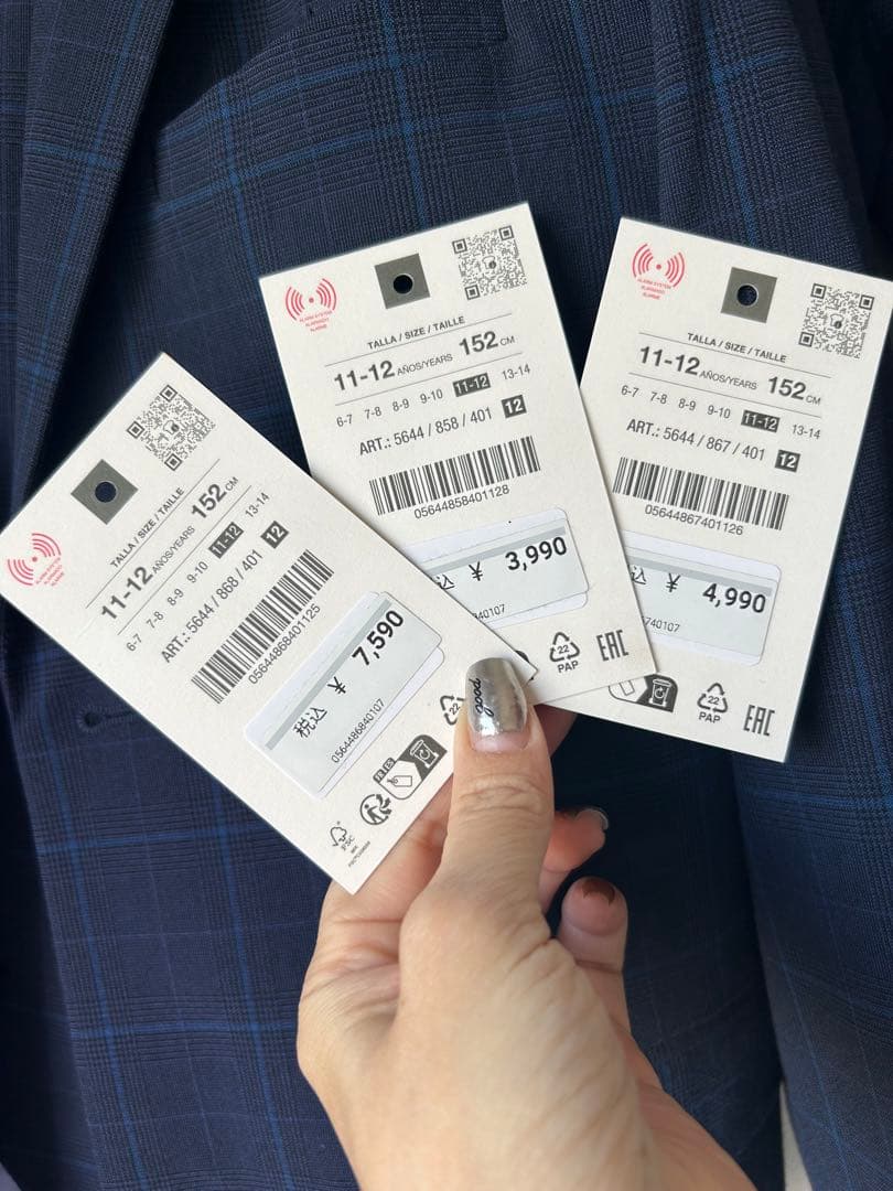 ZARA KIDS 男の子　スーツ size11〜12