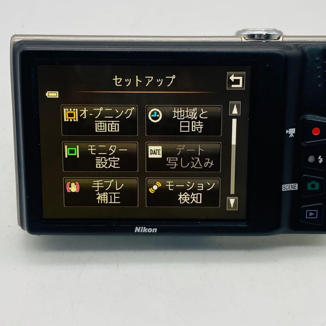 ★【美品動作確認済み】Nikon COOLPIX S6100