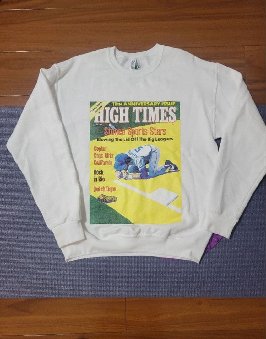 ワコマリア　High Times　クルーネック　ハイタイム　サイズM