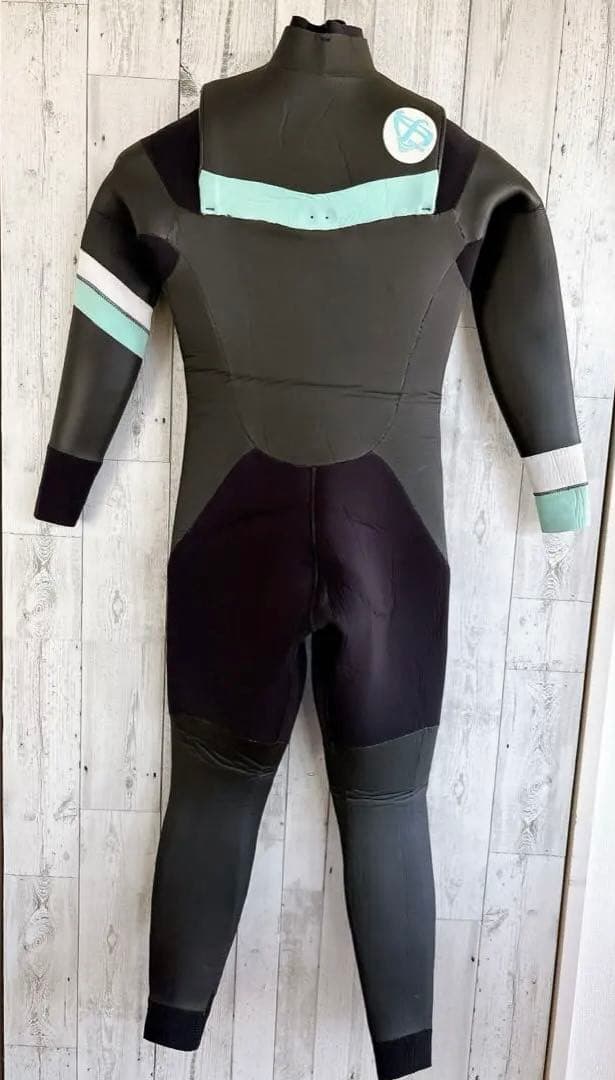 FELLOW セミドライ チェストジップ ウエットスーツ ラバー 3×5 M