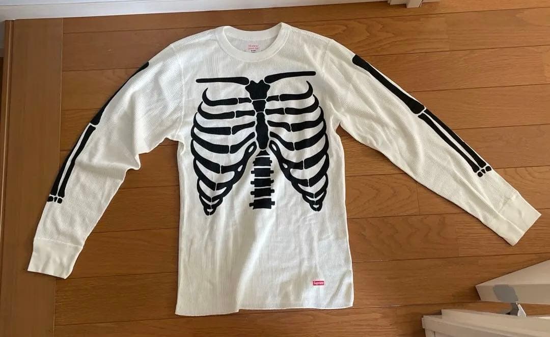 シュプリーム x ヘインズ ボーンズ サーマル クルー 1パック \