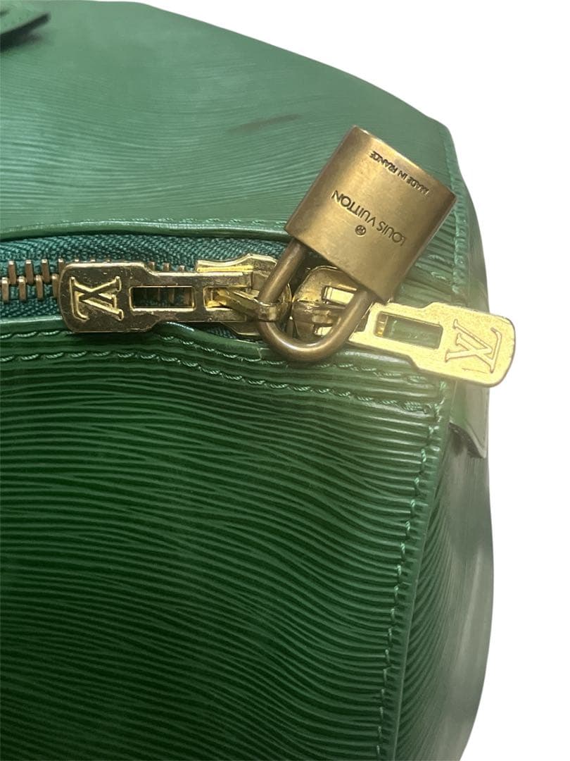 ルイヴィトン エピ キーポル50 グリーン　ボストンバッグ 旅行かばん