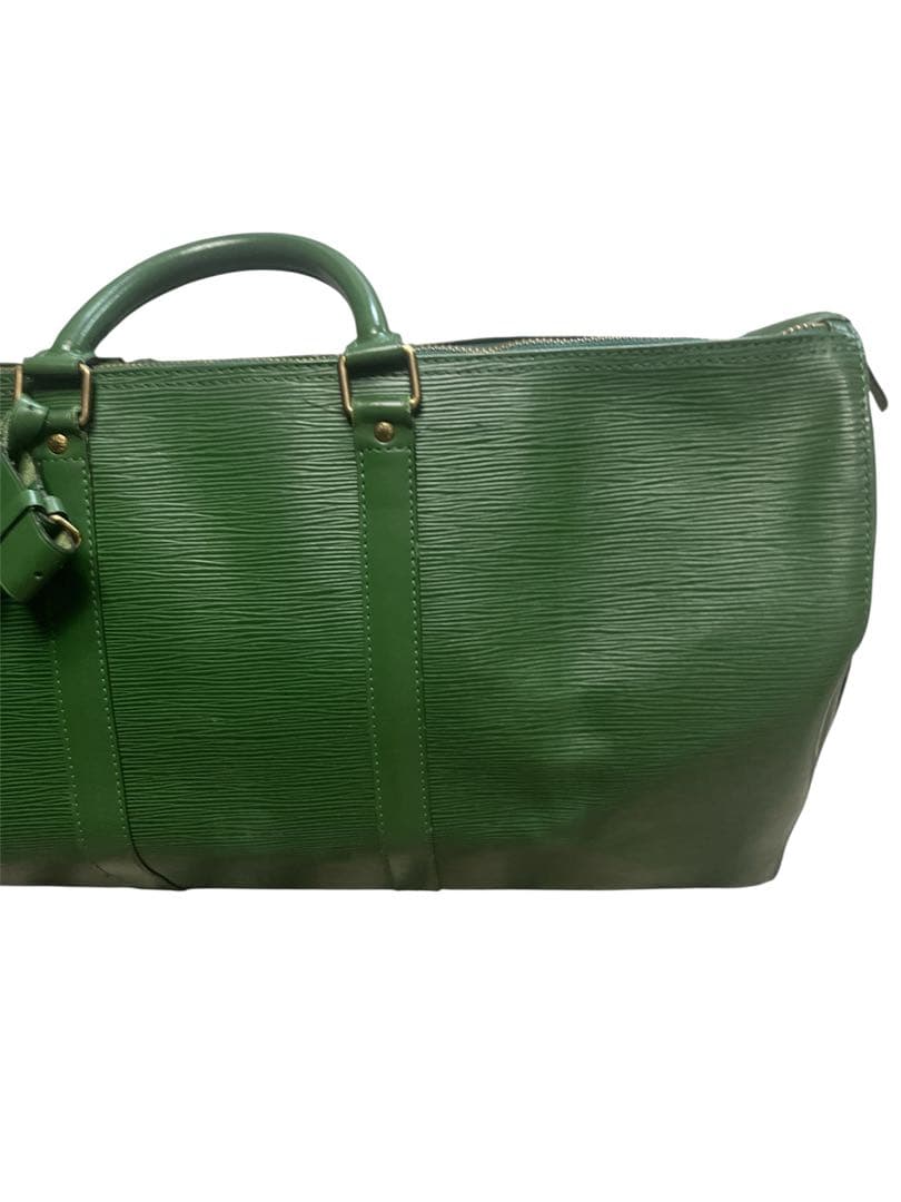 ルイヴィトン エピ キーポル50 グリーン　ボストンバッグ 旅行かばん