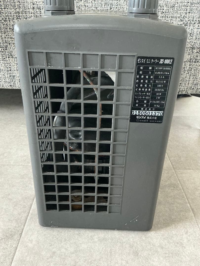 ZENSUI ZC-100α 水槽用クーラー　ジャンク