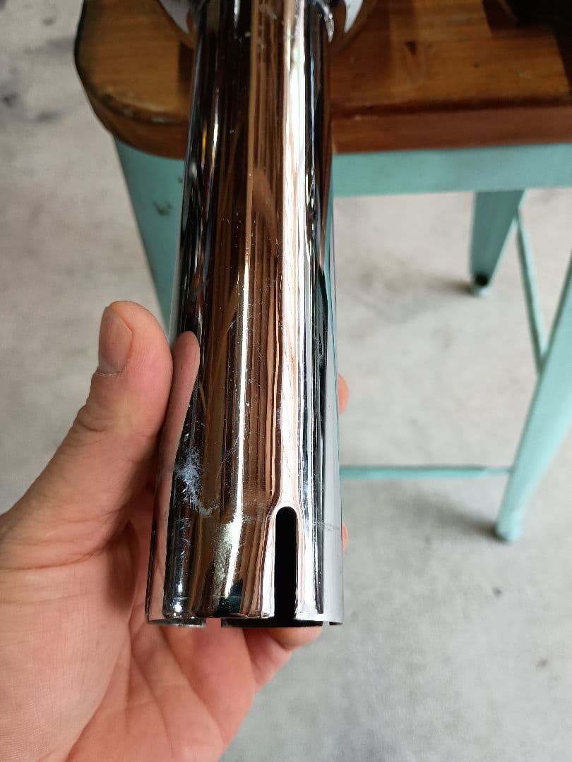 カワサキ　W650 POSH マフラー　サイレンサー