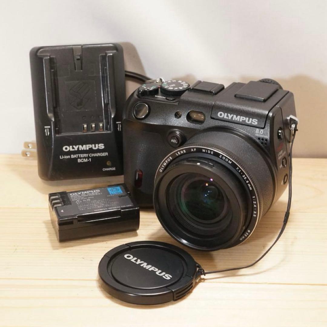 【動作確認済】Olympus CAMEDIA C-8080 WIDE ZOOM