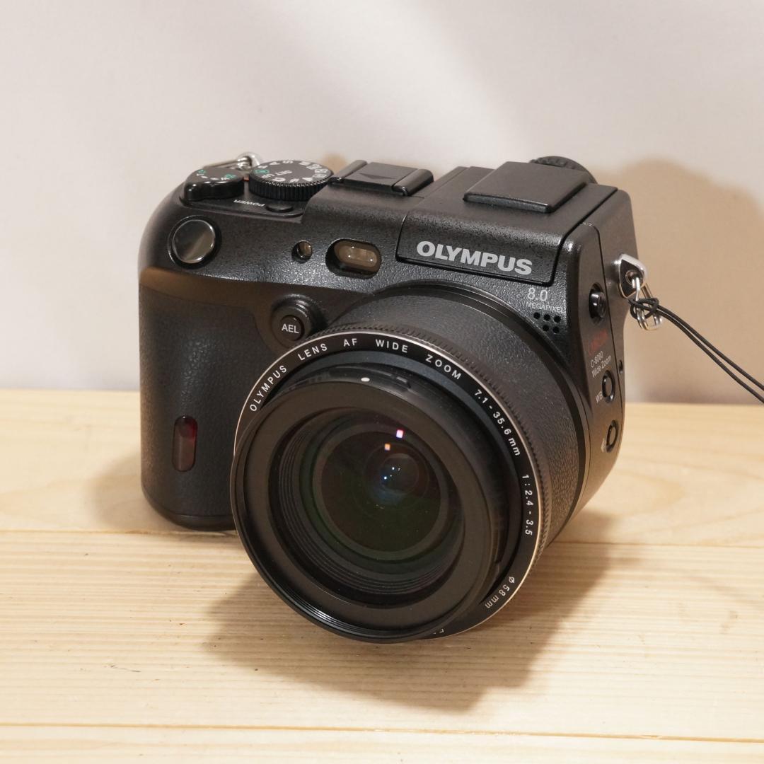【動作確認済】Olympus CAMEDIA C-8080 WIDE ZOOM