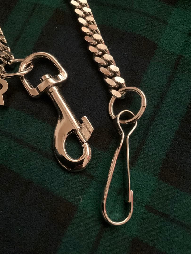 もみ　RAF SIMONS ウォレットチェーン シルバー