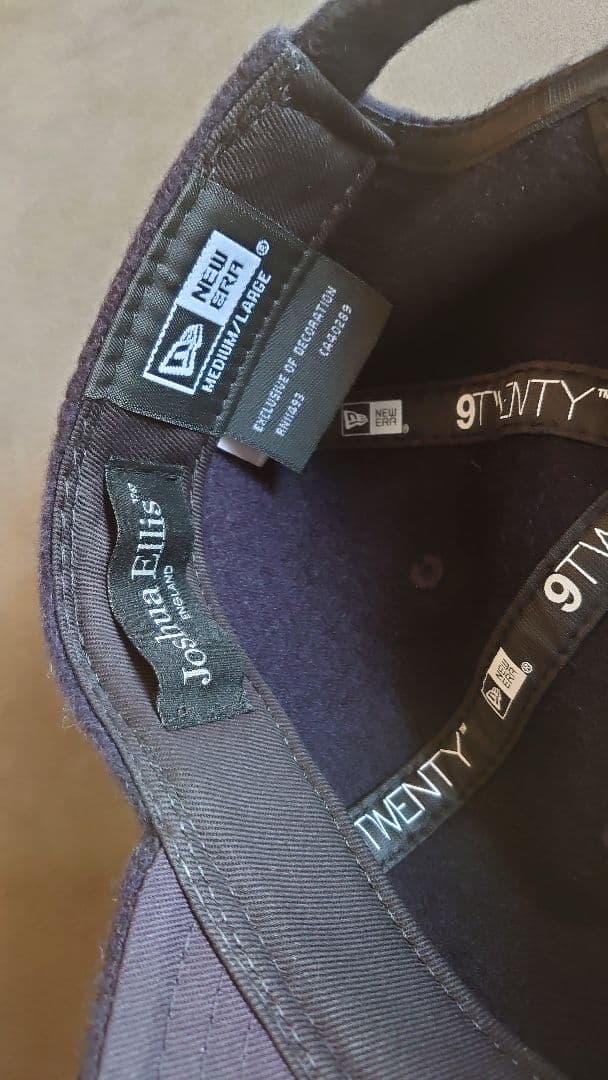 ニューエラ ジョシュア・エリス ジャーナル別注　カシミヤ