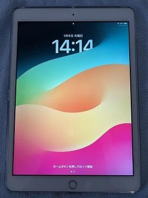 iPad第7世代シルバー32GB　セルラーモデル#とてもきれい