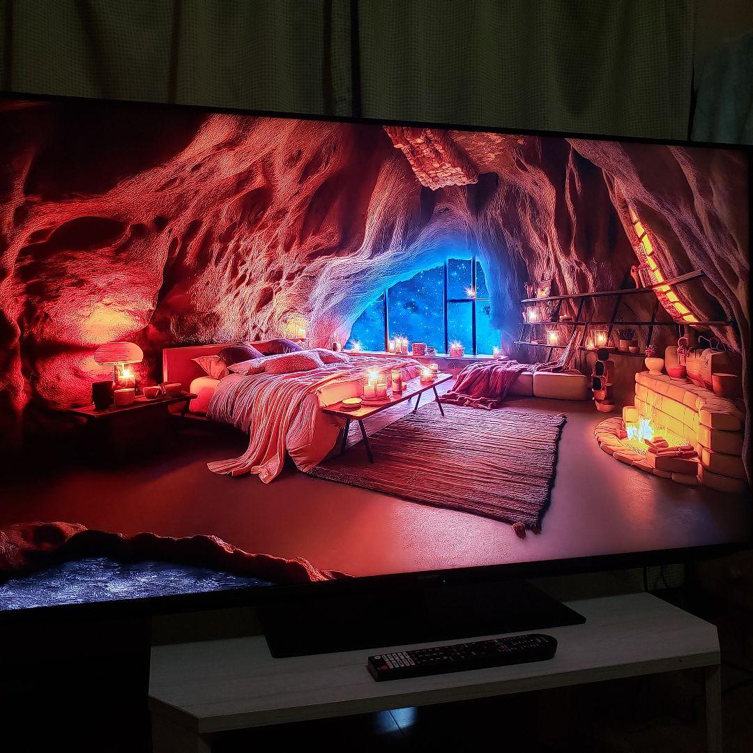 SHARP 4K液晶テレビ4T-C50GN2/2025年製[未使用に近い]
