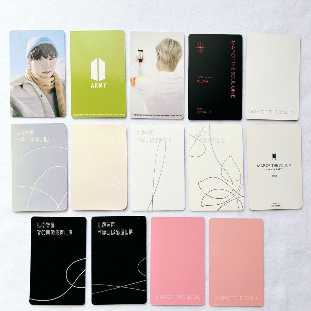 BTS SUGA ユンギ トレカ まとめ売り②★匿名配送