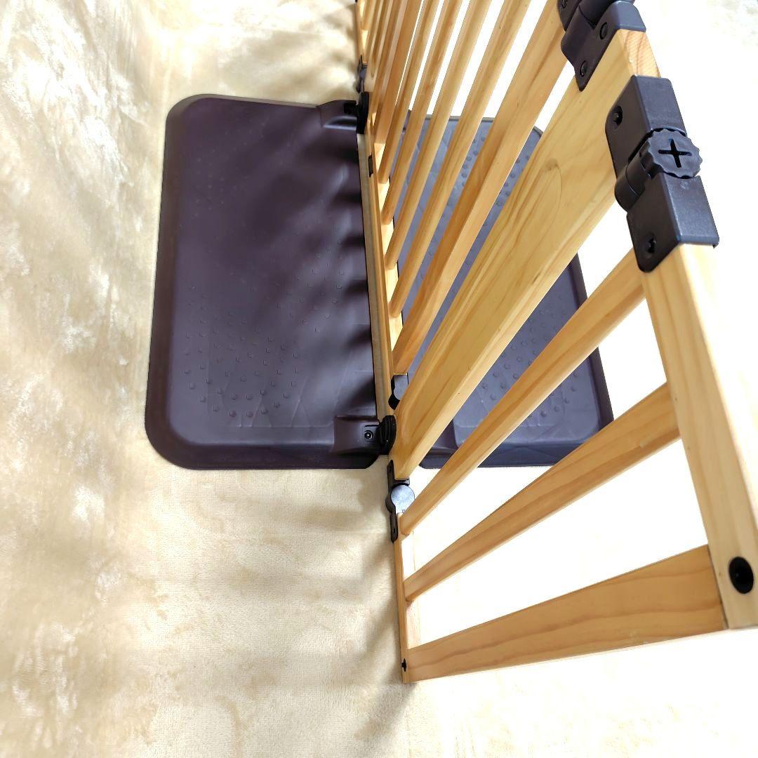 日本育児 ニホンイクジ おくだけドアーズ Мサイズ 木製 ベビーゲート 赤ちゃん