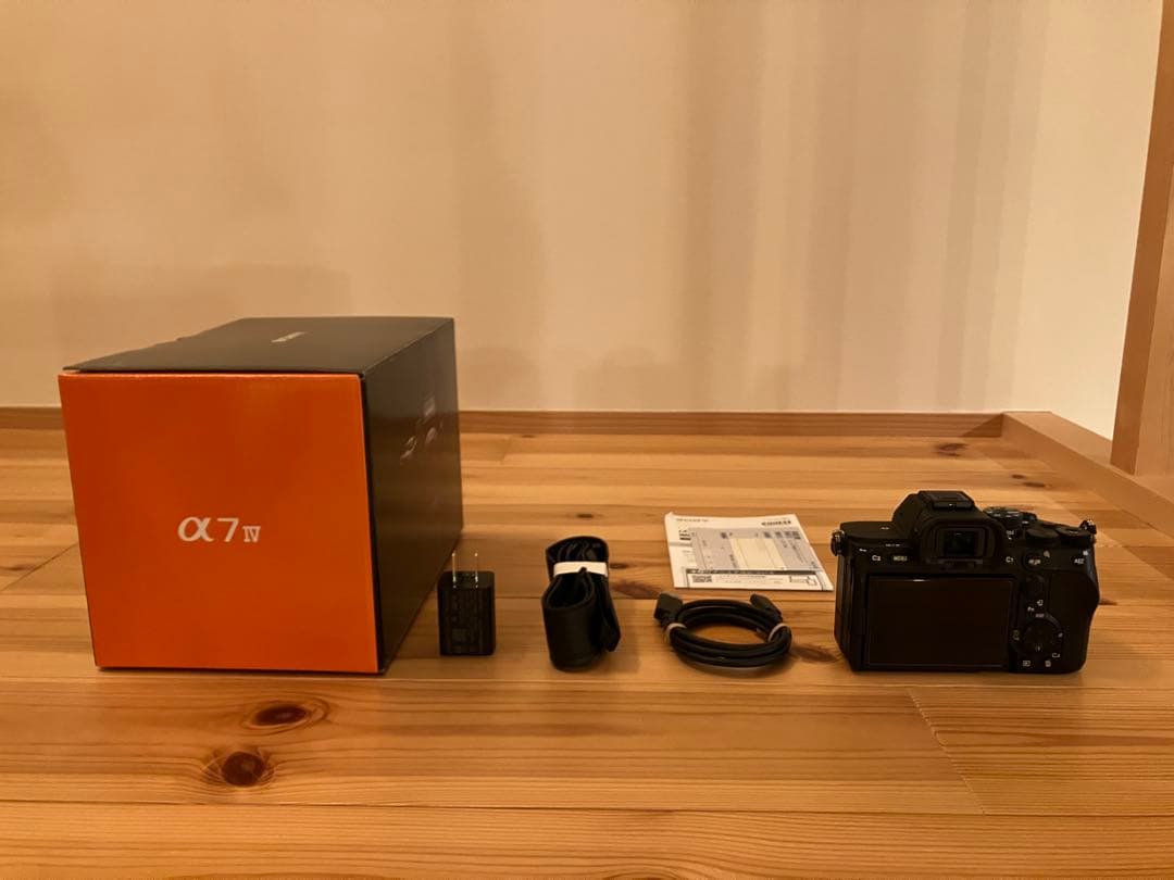 Sony α7 IV ミラーレス一眼 ボディーのみ 付属品全てあり