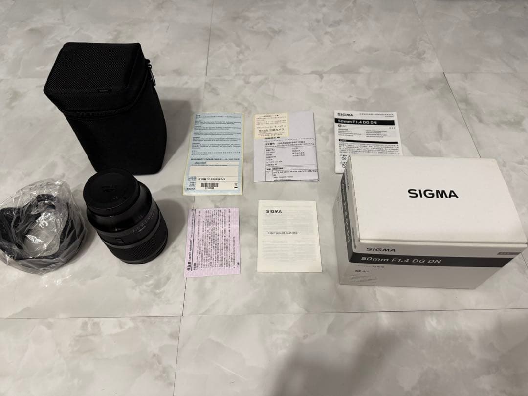 white-tiger ソニー用 SIGMA 50mm DN Art