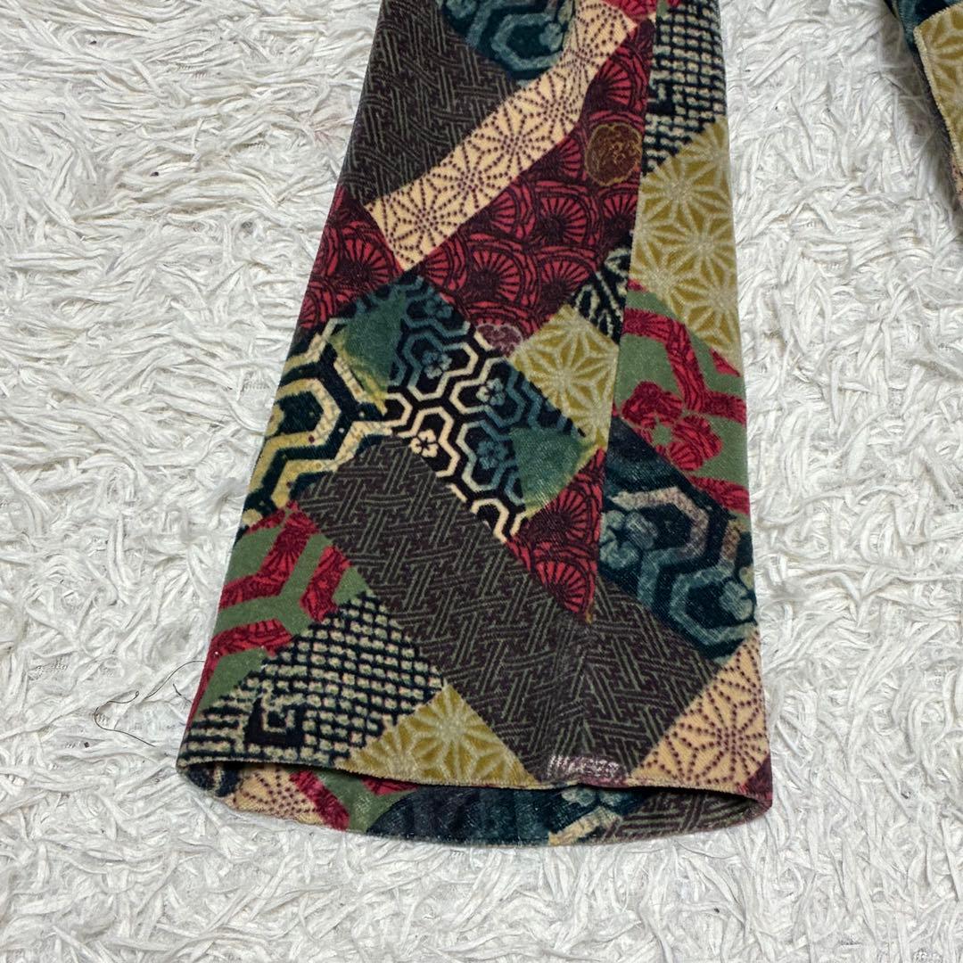 kenzo jungle ケンゾー　ジャングル　着物　和柄　ジャケット　ベロア