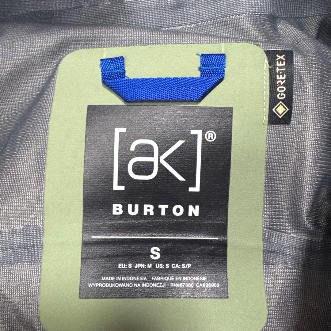 【シーズン前週末特化】ak Burton スノーボードジャケット