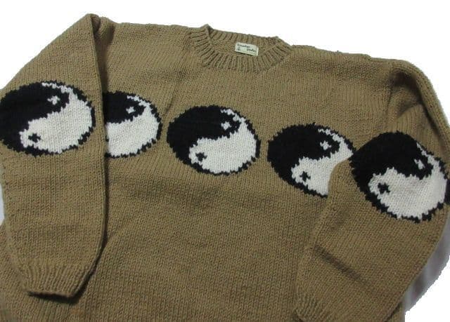 macmahon knitting mills ニット Yin&Yang 陰陽