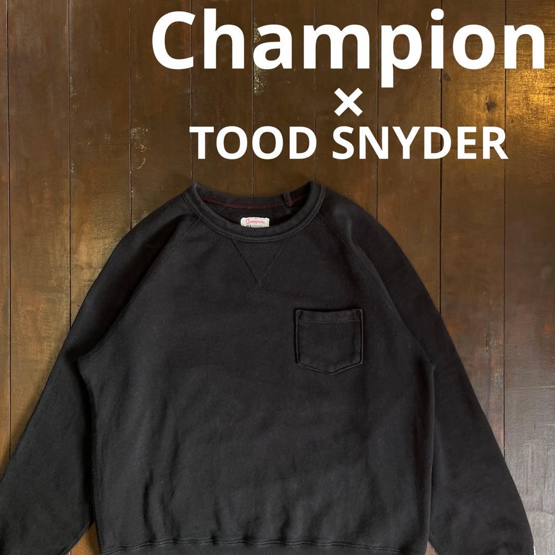 Champion×TOOD SNYDER チャンピオントッドスナイダースウェット