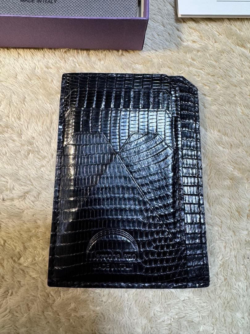 【ラルコバレーノ】スマートミニウォレット　リザード