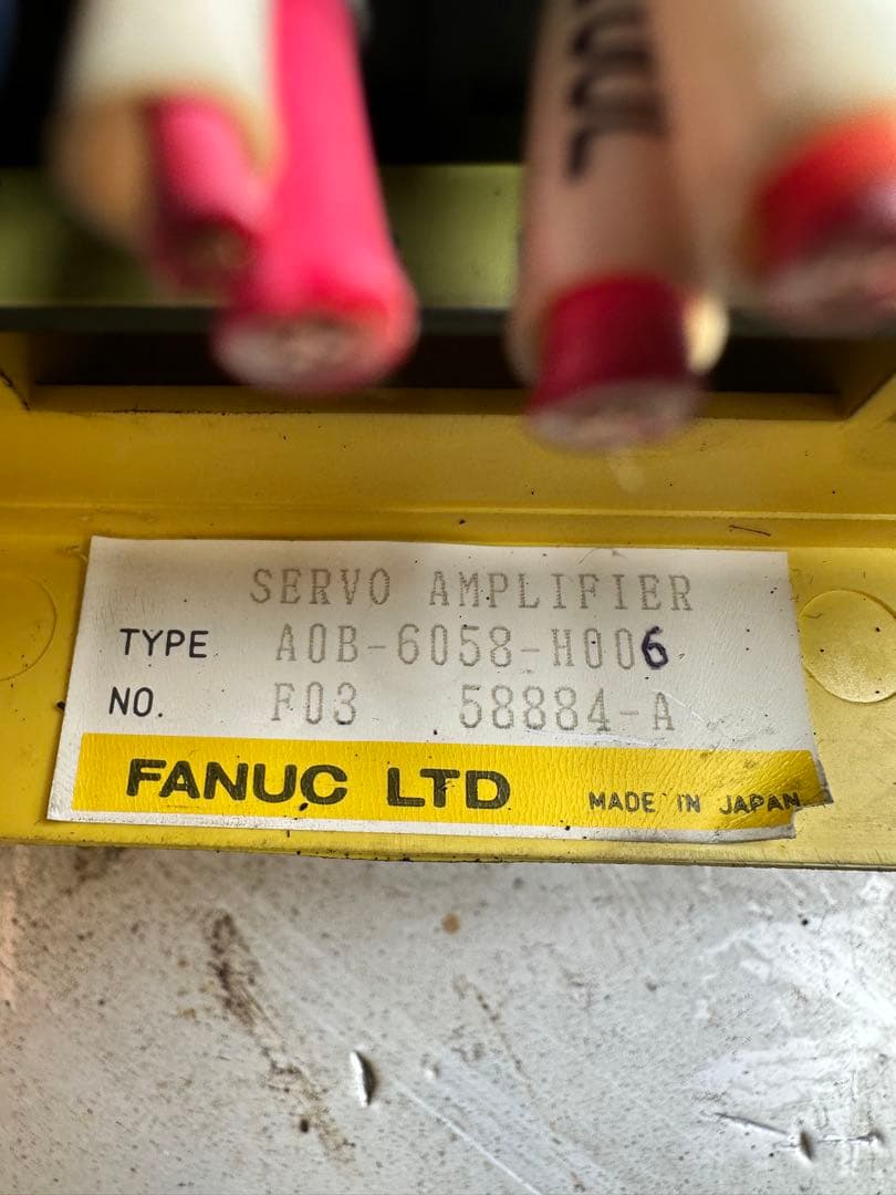 FANUC サーボアンプ AOB-6058-H006