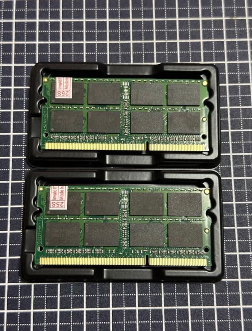 Micron DDR3L-160016GBx2枚(合計32GB)セット メモリ