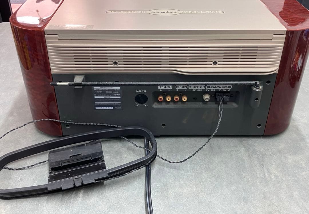 【1000台限定】ソニーMD-7000 セレブリティⅡ 30周年記念ステレオ